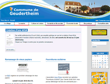 Tablet Screenshot of geudertheim.fr